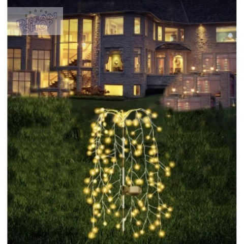 LAMPA SOLARNA DRZEWKO FAJERWERKI 72CM 120 LED
