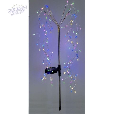 LAMPA SOLARNA DRZEWKO FAJERWERKI MULTICOLOR 72CM 120 LED