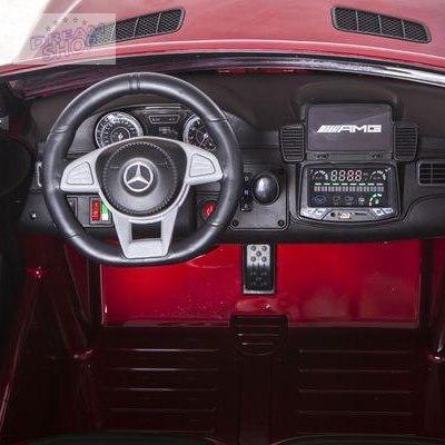 MERCEDES GLS 63, 4 SILNIKI, 2X12 V, MIĘKKIE KOŁA, MIĘKKIE SIEDZENIE DLA 2 DZIECI/HL228