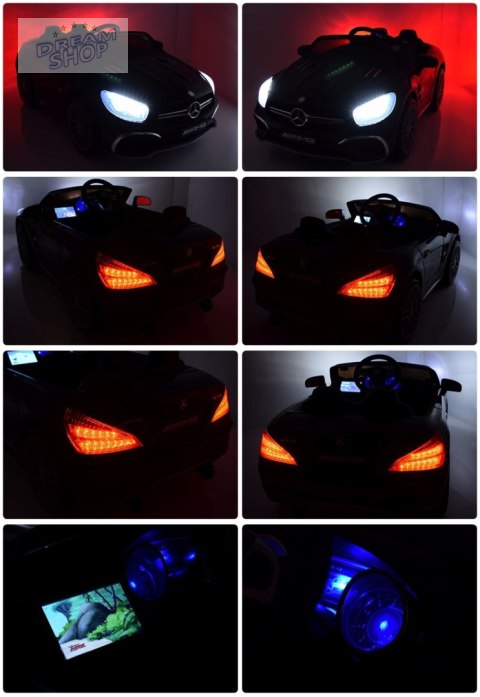 MERCEDES SL65 AMG PILOT, WOLNY START, WALIZKA DO AKUMULATORA , MP4 /XMX602