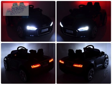 NAJNOWSZE ORYGINALNE AUDI R8 NA LICENCJI MIĘKKIE SIEDZENIE, MIĘKKIE KOŁA SUPER JAKOŚĆ/HL1818