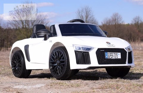 NAJNOWSZY ORYGINALNY AUDI R8 NA LICENCJI MIĘKKIE SIEDZENIE, MIĘKKIE KOŁA SUPER JAKOŚĆ/AUDI R8