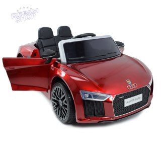 NAJNOWSZY ORYGINALNY AUDI R8 NA LICENCJI MIĘKKIE SIEDZENIE, MIĘKKIE KOŁA SUPER JAKOŚĆ/R8