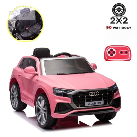 ORYGINALNE AUDI Q8 W NAJLEPSZEJ OPCJI, MIĘKKIE KOŁA, MIĘKKIE SIEDZENIE/JJ2066 ORYGINALNE AUDI Q8 W NAJLEPSZEJ OPCJI, MIĘKKIE KOŁA, MIĘKKIE SIEDZENIE/JJ2066