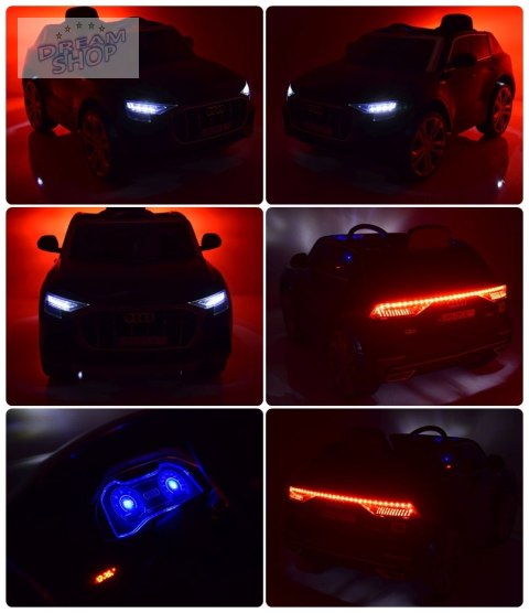 ORYGINALNE AUDI Q8 W NAJLEPSZEJ OPCJI, MIĘKKIE KOŁA, MIĘKKIE SIEDZENIE/JJ2066 ORYGINALNE AUDI Q8 W NAJLEPSZEJ OPCJI, MIĘKKIE KOŁA, MIĘKKIE SIEDZENIE/JJ2066