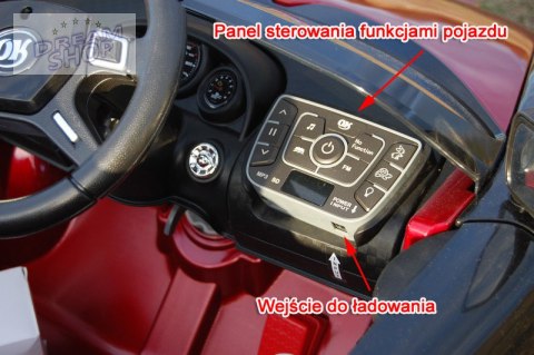 ROADSTER Z RĄCZKĄ DO PCHANIA, LAKIEROWANY NOWOŚĆ/1188