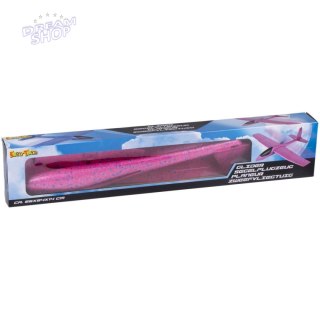 SAMOLOT STYROPIANOWY 84CM FIOLETOWY
