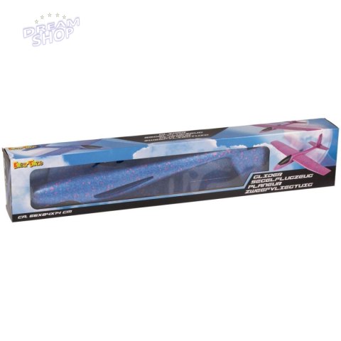 SAMOLOT STYROPIANOWY 84CM NIEBIESKI SAMOLOT STYROPIANOWY 84CM NIEBIESKI