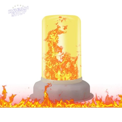 ŚWIECA LED EFEKT PŁOMIENIA 7.5x9.5CM ŚWIECA LED EFEKT PŁOMIENIA 7.5x9.5CM