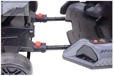 SZYBKI DRIFTUJĄCY GOKART NA AKUMULATOR 24 V, REGULOWANA RAMA/AHL007