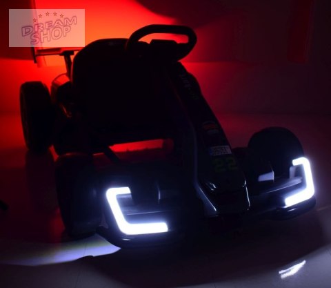 SZYBKI DRIFTUJĄCY GOKART NA AKUMULATOR 24 V, REGULOWANA RAMA/AHL007