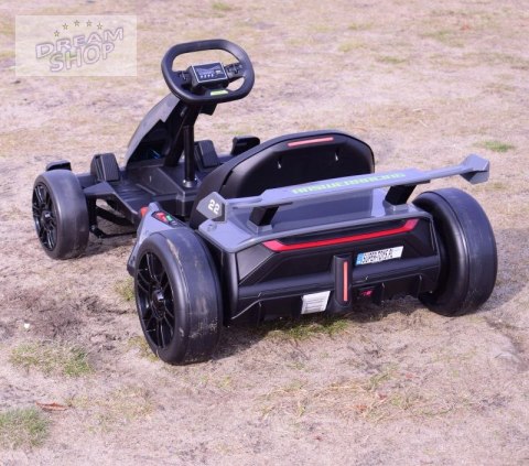SZYBKI DRIFTUJĄCY GOKART NA AKUMULATOR 24 V, REGULOWANA RAMA/AHL007