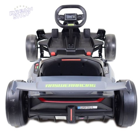 SZYBKI DRIFTUJĄCY GOKART NA AKUMULATOR 24 V, REGULOWANA RAMA/AHL007