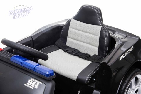 AUTO POLICJA, DŹWIĘKI, MIĘKKIE KOŁA EVA, MIĘKKIE SIEDZENIE/BBH0007