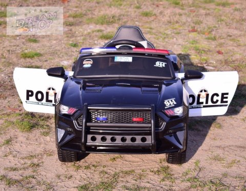 AUTO POLICJA, DŹWIĘKI, MIĘKKIE KOŁA EVA, MIĘKKIE SIEDZENIE/BBH0007