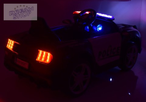 AUTO POLICJA, DŹWIĘKI, MIĘKKIE KOŁA EVA, MIĘKKIE SIEDZENIE/BBH0007