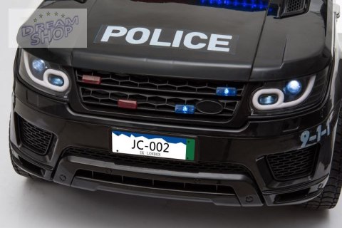 AUTO SUV POLICYJNY NA AKUMULATOR, MIĘKKIE SIEDZENIE, MĘKKIE KOŁA/JC002 AUTO SUV POLICYJNY NA AKUMULATOR, MIĘKKIE SIEDZENIE, MĘKKIE KOŁA/JC002