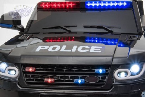 AUTO SUV POLICYJNY NA AKUMULATOR, MIĘKKIE SIEDZENIE, MĘKKIE KOŁA/JC002 AUTO SUV POLICYJNY NA AKUMULATOR, MIĘKKIE SIEDZENIE, MĘKKIE KOŁA/JC002