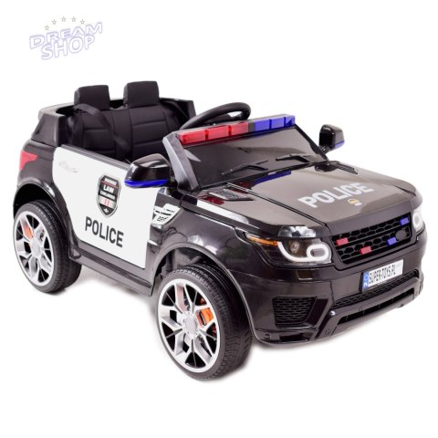 AUTO SUV POLICYJNY NA AKUMULATOR, MIĘKKIE SIEDZENIE, MĘKKIE KOŁA/JC002 AUTO SUV POLICYJNY NA AKUMULATOR, MIĘKKIE SIEDZENIE, MĘKKIE KOŁA/JC002