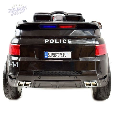 AUTO SUV POLICYJNY NA AKUMULATOR, MIĘKKIE SIEDZENIE, MĘKKIE KOŁA/JC002 AUTO SUV POLICYJNY NA AKUMULATOR, MIĘKKIE SIEDZENIE, MĘKKIE KOŁA/JC002