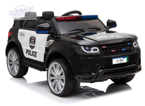 AUTO SUV POLICYJNY NA AKUMULATOR, MIĘKKIE SIEDZENIE, MĘKKIE KOŁA/JC002 AUTO SUV POLICYJNY NA AKUMULATOR, MIĘKKIE SIEDZENIE, MĘKKIE KOŁA/JC002