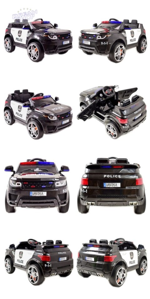 AUTO SUV POLICYJNY NA AKUMULATOR, MIĘKKIE SIEDZENIE, MĘKKIE KOŁA/JC002 AUTO SUV POLICYJNY NA AKUMULATOR, MIĘKKIE SIEDZENIE, MĘKKIE KOŁA/JC002