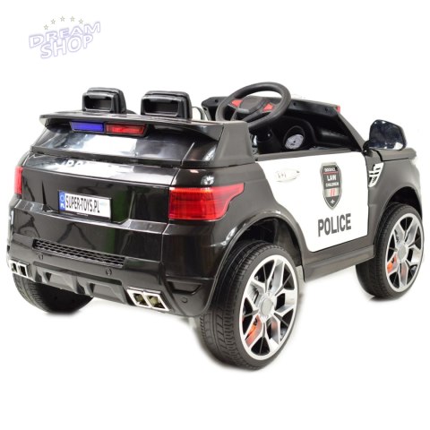 AUTO SUV POLICYJNY NA AKUMULATOR, MIĘKKIE SIEDZENIE, MĘKKIE KOŁA/JC002 AUTO SUV POLICYJNY NA AKUMULATOR, MIĘKKIE SIEDZENIE, MĘKKIE KOŁA/JC002