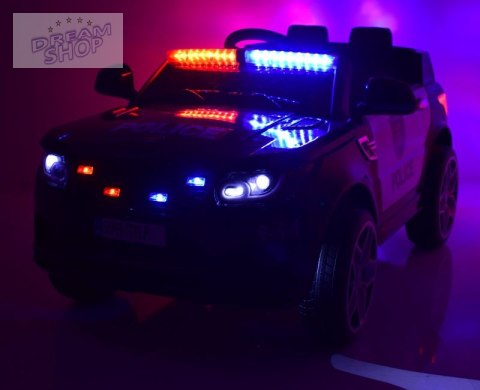 AUTO SUV POLICYJNY NA AKUMULATOR, MIĘKKIE SIEDZENIE, MĘKKIE KOŁA/JC002 AUTO SUV POLICYJNY NA AKUMULATOR, MIĘKKIE SIEDZENIE, MĘKKIE KOŁA/JC002