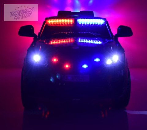 AUTO SUV POLICYJNY NA AKUMULATOR, MIĘKKIE SIEDZENIE, MĘKKIE KOŁA/JC002 AUTO SUV POLICYJNY NA AKUMULATOR, MIĘKKIE SIEDZENIE, MĘKKIE KOŁA/JC002
