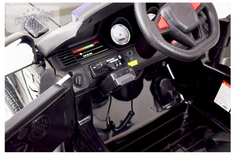 AUTO SUV POLICYJNY NA AKUMULATOR, MIĘKKIE SIEDZENIE, MĘKKIE KOŁA/JC002 AUTO SUV POLICYJNY NA AKUMULATOR, MIĘKKIE SIEDZENIE, MĘKKIE KOŁA/JC002