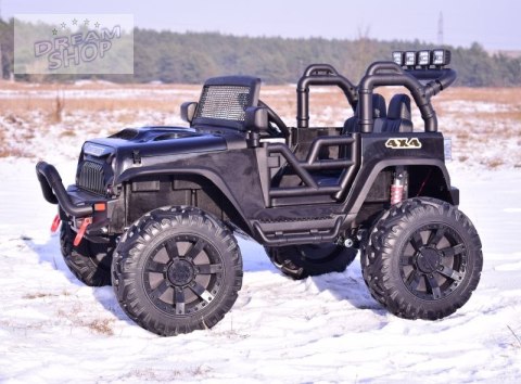 JEEP NA AKUMULATOR BROTHERS , WSPOMAGANIE KIEROWNICY, MIĘKKIE KOŁA, MIĘKKIE SIEDZENIE 24V - 400W/JEEP-JC-666