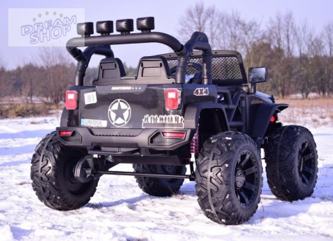 JEEP NA AKUMULATOR BROTHERS , WSPOMAGANIE KIEROWNICY, MIĘKKIE KOŁA, MIĘKKIE SIEDZENIE 24V - 400W/JEEP-JC-666