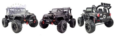 JEEP NA AKUMULATOR BROTHERS , WSPOMAGANIE KIEROWNICY, MIĘKKIE KOŁA, MIĘKKIE SIEDZENIE 24V - 400W/JEEP-JC-666