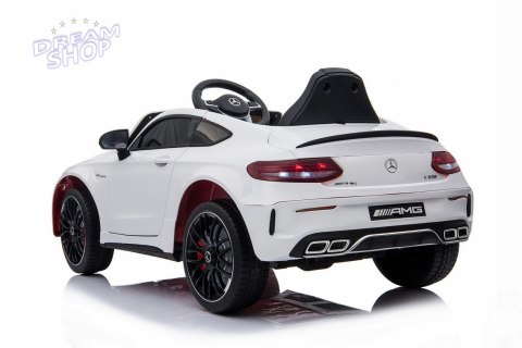 MERCEDES C 63 S COUPE, MIĘKKIE SIEDZENIE , MIEKKIE KOŁA, SYSTEM ESW, 5 PUNKTOWE PASY /QY-1588