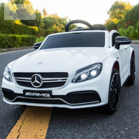 MERCEDES C 63 S COUPE, MIĘKKIE SIEDZENIE , MIEKKIE KOŁA, SYSTEM ESW, 5 PUNKTOWE PASY /QY-1588