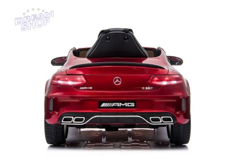 MERCEDES C 63 S COUPE, MIĘKKIE SIEDZENIE , MIEKKIE KOŁA, SYSTEM ESW, 5 PUNKTOWE PASY /QY-1588