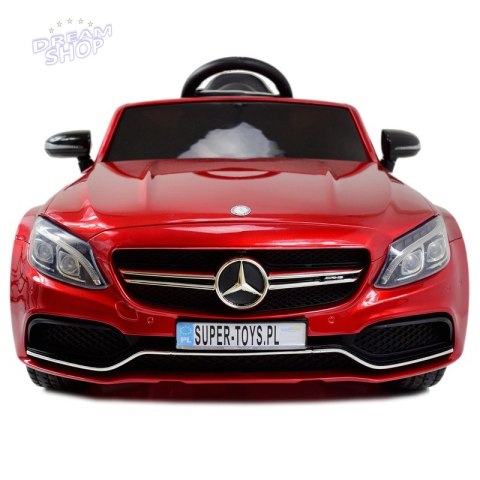 MERCEDES C 63 S COUPE, MIĘKKIE SIEDZENIE , MIEKKIE KOŁA, SYSTEM ESW, 5 PUNKTOWE PASY /QY-1588