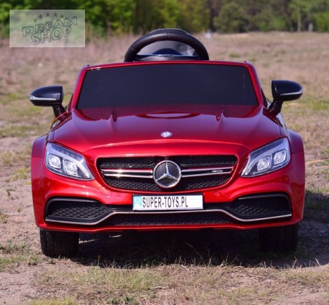 MERCEDES C 63 S COUPE, MIĘKKIE SIEDZENIE , MIEKKIE KOŁA, SYSTEM ESW, 5 PUNKTOWE PASY /QY-1588