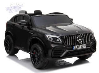 MERCEDES GLC 63S LICENCJA, 4X4, 2x12V, MIĘKKIE KOŁA EVA, MIĘKKIE SIEDZENIE, WALIZKA, FULL OPCJA/XMX608