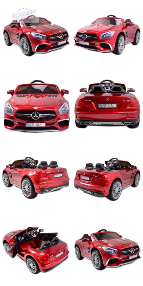 MERCEDES SL65 AMG PILOT, WOLNY START, WALIZKA DO AKUMULATORA , MP4 /XMX602