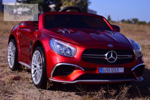 MERCEDES SL65 AMG PILOT, WOLNY START, WALIZKA DO AKUMULATORA , MP4 /XMX602