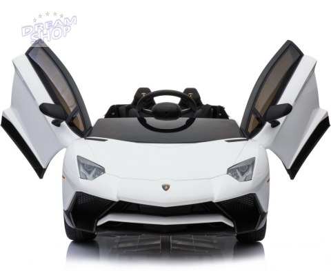 ORYGINALNE LAMBORGHINI AVENTADOR PEŁNA OPCJA, MIĘKKIE KOŁA, MIĘKKIE SIEDZENIE/BDM0913