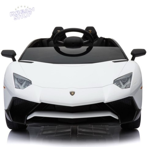 ORYGINALNE LAMBORGHINI AVENTADOR PEŁNA OPCJA, MIĘKKIE KOŁA, MIĘKKIE SIEDZENIE/BDM0913