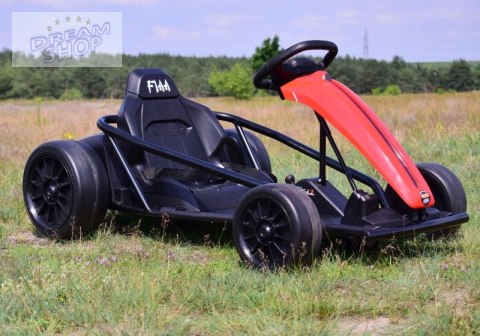 SZYBKI DRIFTUJĄCY GOKART NA AKUMULATOR 24 V SUPER ZABAWA FILM\SX1968