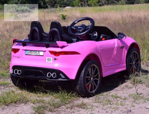 AUTO NA AKUMULATOR JAGUAR F TYPE, MIĘKKIE KOŁA, MIĘKKIE SIEDZENIE, SUPER JAKOSĆ/QLS5388