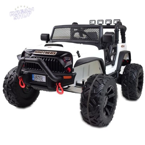 JEEP NA AKUMULATOR BROTHERS , WSPOMAGANIE KIEROWNICY, MIĘKKIE KOŁA, MIĘKKIE SIEDZENIE 24V - 400W/JEEP-JC-666 JEEP NA AKUMULATOR BROTHERS , WSPOMAGANIE KIEROWNICY, MIĘKKIE KOŁA, MIĘKKIE SIEDZENIE 24V - 400W/JEEP-JC-666