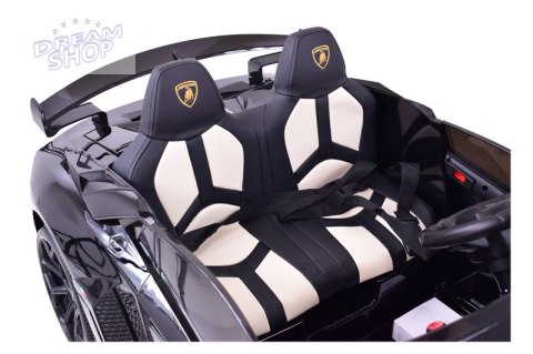 LICENCJONOWANY LAMBORGHINI AVENTADOR SVJ DLA 2 DZIECI FUNKCJA DRIFTU - LAKIER SUPER JAKOŚĆ, MIĘKKIE SIEDZENIE, MIĘKKIE KOŁA/SX20
