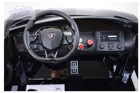 LICENCJONOWANY LAMBORGHINI AVENTADOR SVJ DLA 2 DZIECI FUNKCJA DRIFTU - LAKIER SUPER JAKOŚĆ, MIĘKKIE SIEDZENIE, MIĘKKIE KOŁA/SX20