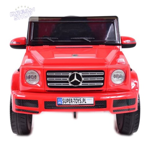 MERCEDES G500 NA AKUMULATOR MIĘKKIE KOŁA EVA, MIĘKKIE SIEDZENIE, LAKIEROWANY FULL OPCJA/JJ2077 MERCEDES G500 NA AKUMULATOR MIĘKKIE KOŁA EVA, MIĘKKIE SIEDZENIE, LAKIEROWANY FULL OPCJA/JJ2077