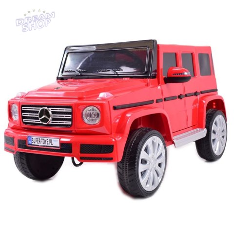 MERCEDES G500 NA AKUMULATOR MIĘKKIE KOŁA EVA, MIĘKKIE SIEDZENIE, LAKIEROWANY FULL OPCJA/JJ2077 MERCEDES G500 NA AKUMULATOR MIĘKKIE KOŁA EVA, MIĘKKIE SIEDZENIE, LAKIEROWANY FULL OPCJA/JJ2077